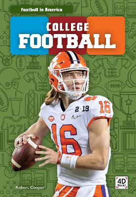 Book cover for Football in America: College Football