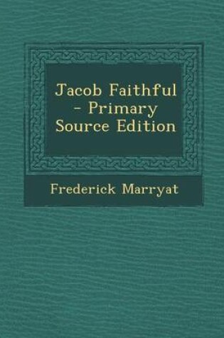 Cover of Jacob Faithful