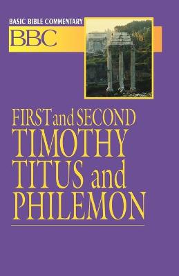 Book cover for First and Second Timothy, Titus and Philemon