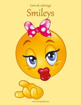 Cover of Livre de coloriage Smileys 4