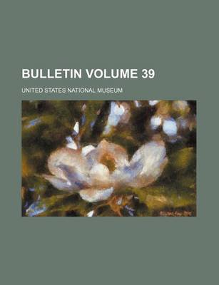 Book cover for Bulletin Volume 39