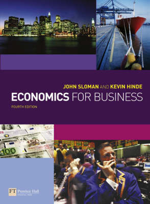 Book cover for Online Course Pack:Economics for Business/OneKey Blackboard Access Card:Sloman, Economics for Business 3e