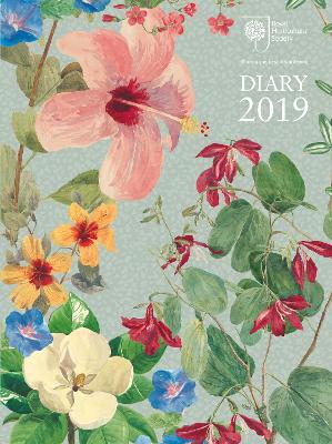 Book cover for Royal Horticultural Society Desk Diary 2019