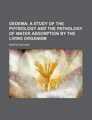 Book cover for Oedema