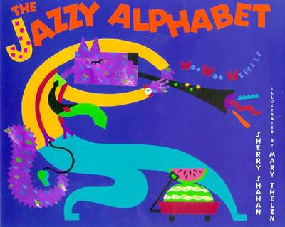 Book cover for A Jazzy Alphabet