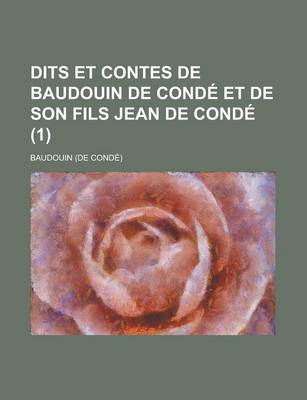 Book cover for Dits Et Contes de Baudouin de Conde Et de Son Fils Jean de Conde (1 )