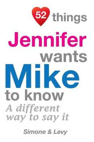 Cover of 52 Things Jennifer Wants Mike To Know