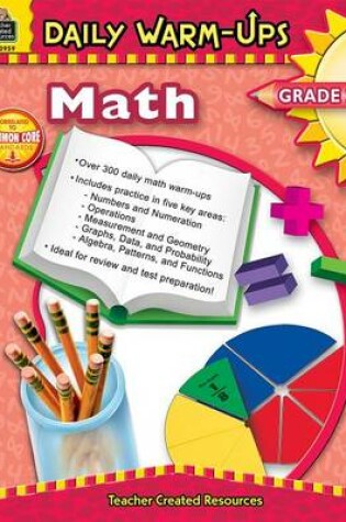 Cover of Daily Warm-Ups: Math, Grade 1