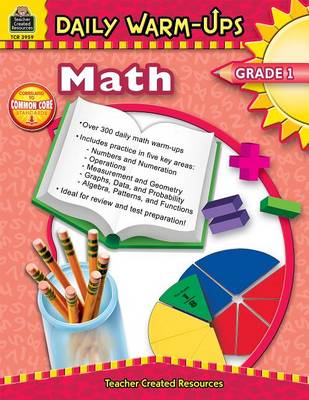 Cover of Daily Warm-Ups: Math, Grade 1