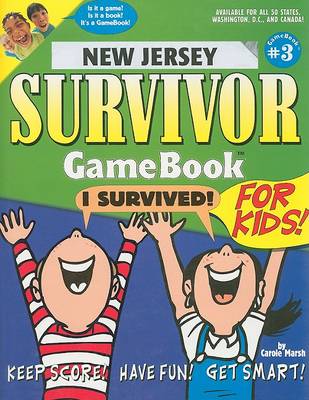 Book cover for New Jersey Survivor GameBook for Kids!