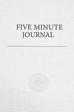 Cover of Five Minute Journal