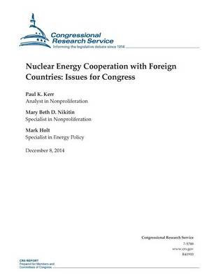 Cover of Nuclear Energy Cooperation with Foreign Countries