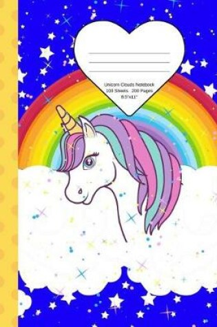 Cover of Unicorn Clouds Notebook