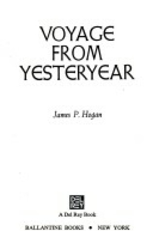 Cover of Voyage from Yesteryear