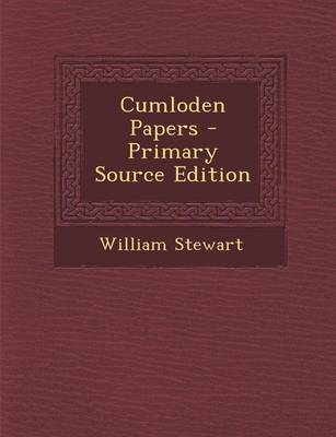 Book cover for Cumloden Papers - Primary Source Edition