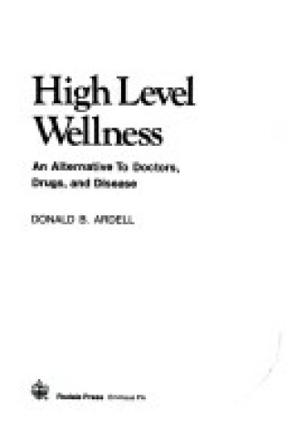 Cover of High Level Wellness