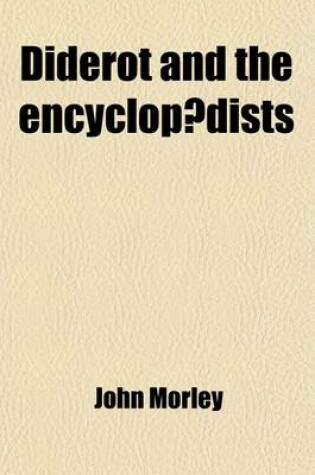 Cover of Diderot and the Encyclop Dists