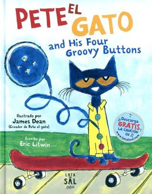 Cover of Pete El Gato and His Four Groovy Buttons