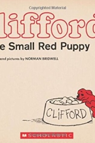 Cover of Clifford the Small Red Dog