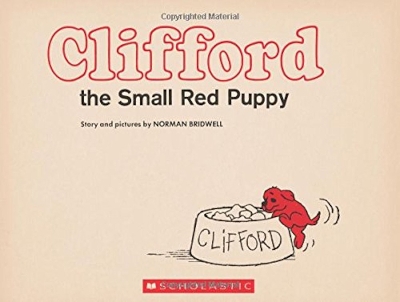 Book cover for Clifford the Small Red Dog
