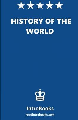 Book cover for History of the world