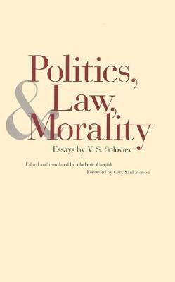 Book cover for Politics, Law, and Morality