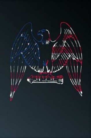 Cover of American Flag Eagle Silhouette