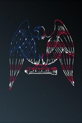 Book cover for American Flag Eagle Silhouette