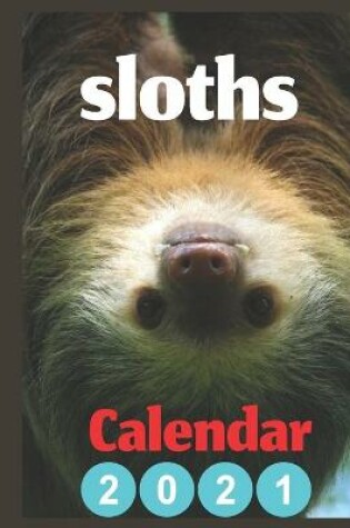 Cover of Calendar 2021 sloths