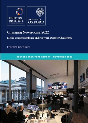 Book cover for Changing Newsrooms 2022