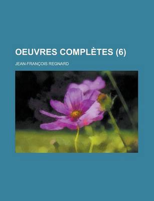 Book cover for Oeuvres Completes (6)