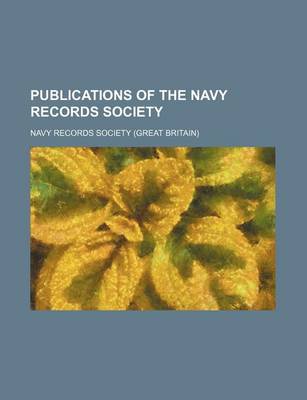 Book cover for Publications of the Navy Records Society (Volume 136)