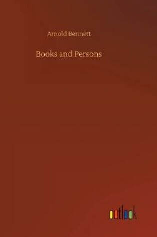 Cover of Books and Persons