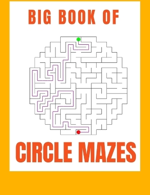 Book cover for Big Book of Circle Mazes