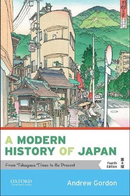 Book cover for A Modern History of Japan