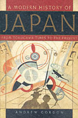 Book cover for A Modern History of Japan