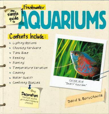 Book cover for The Simple Guide to Freshwater Aquariums