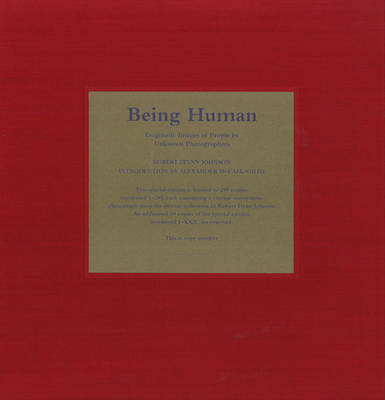 Book cover for Being Human:Enigmatic Images of People by Unknown Photographers