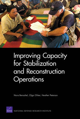 Book cover for Improving Capacity for Stabilization and Reconstruction Operations