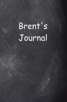 Cover of Brent Personalized Name Journal Custom Name Gift Idea Brent