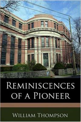 Cover of Reminiscences of a Pioneer