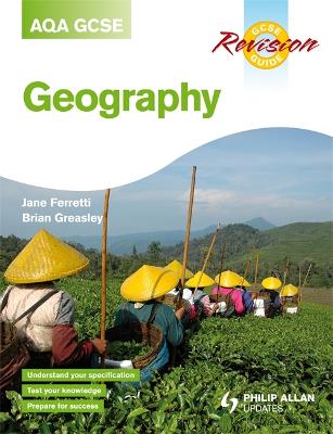 Book cover for AQA (A) GCSE Geography Revision Guide