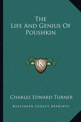 Cover of The Life and Genius of Poushkin