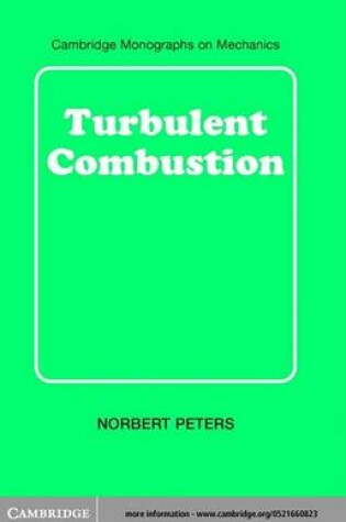 Cover of Turbulent Combustion