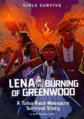 Book cover for Lena and the Burning of Greenwood