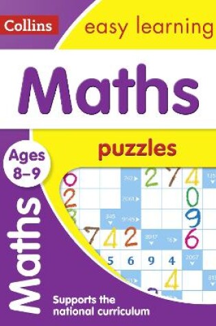 Cover of Maths Puzzles Ages 8-9