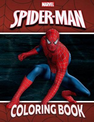 Book cover for Spider-Man Coloring Book