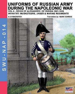 Cover of Uniforms of Russian army during the Napoleonic war vol.9