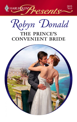 Book cover for The Prince's Convenient Bride