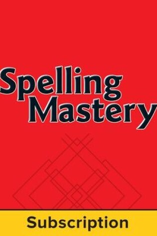 Cover of Spelling Mastery Level F Student Online Subscription, 1 year
